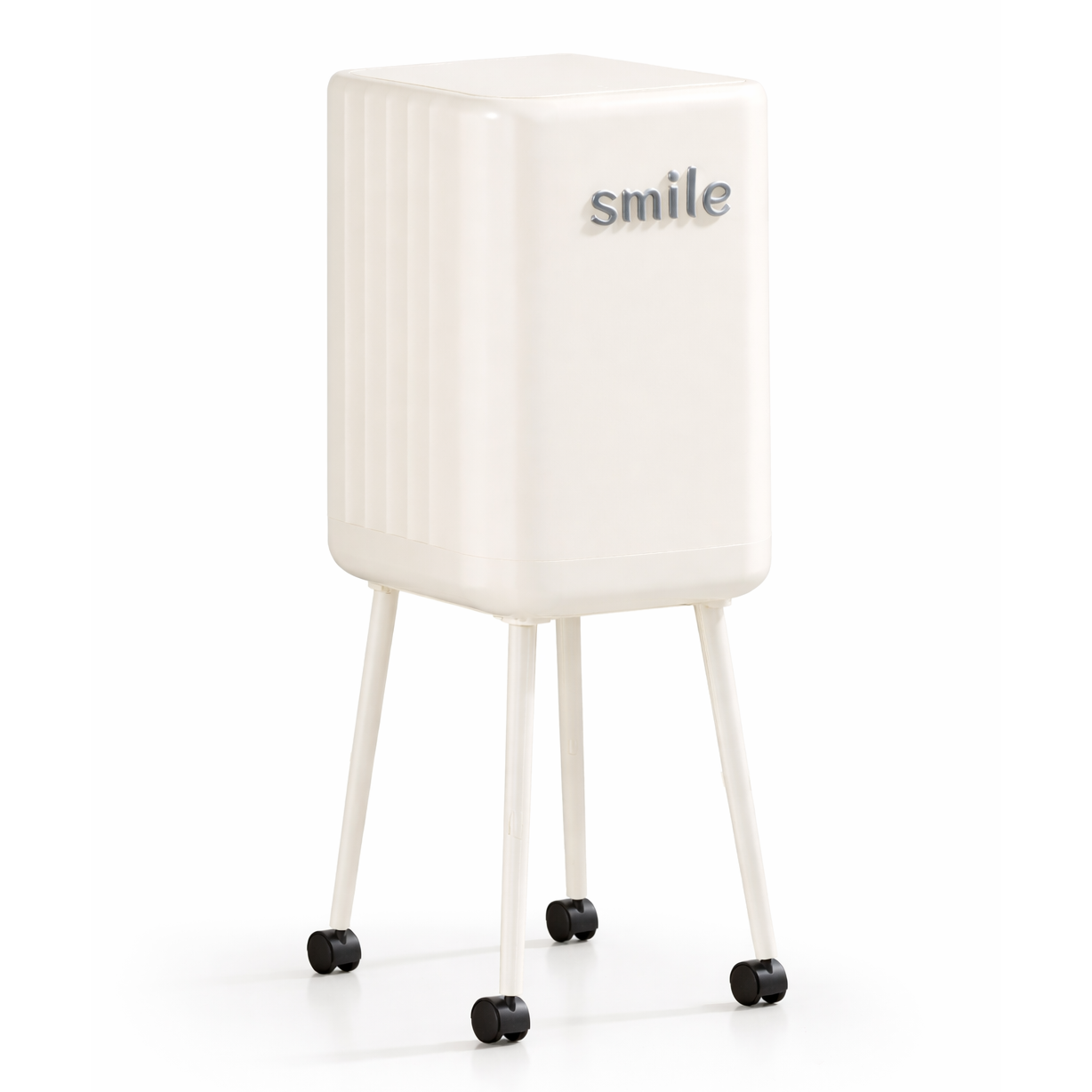 OnB 키높이 쓰레기통 리빙 인테리어 휴지통 스탠딩형 분리수거함, 화이트(White) 22,900원