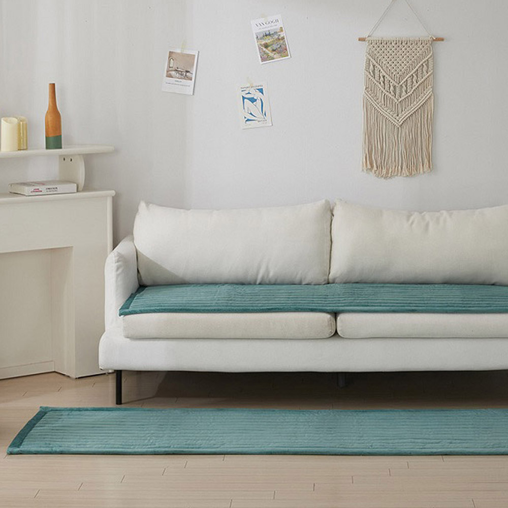 밸류 고급스러운 원단 부드러운 포근함 극세사 쇼파 커버 패드 매트 25,900원