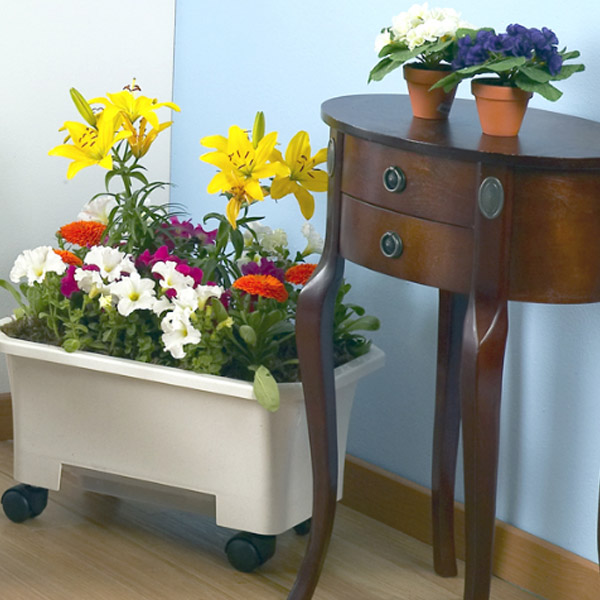 플라팜 베란다텃밭 클래식화분 이동식 아파트 베란다, 다크브라운, 1개 13,900원