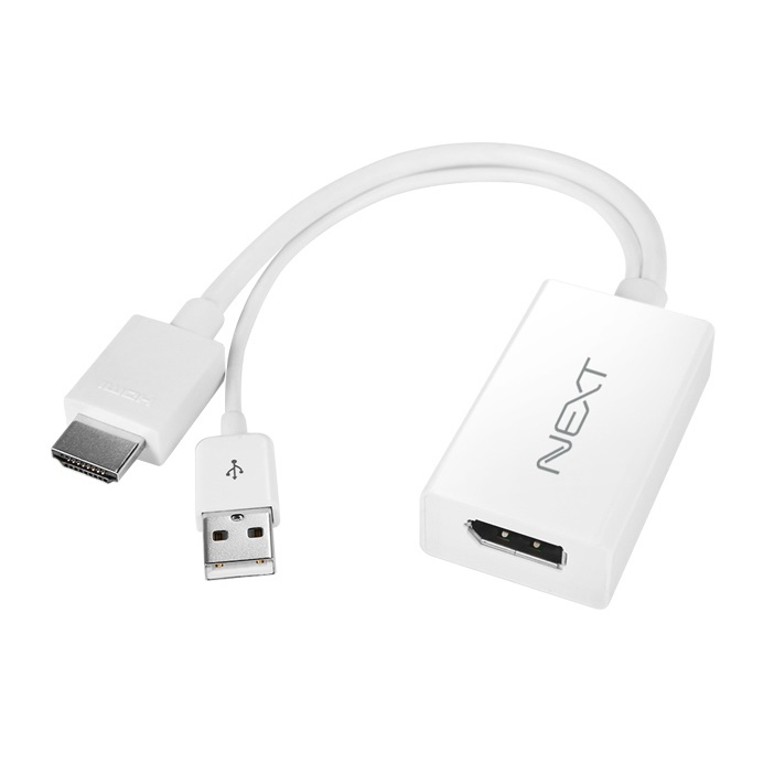 넥스트 넥스트 NEXT-2420HDP HDMI to 디스플레이포트 DP v1.2 UHD 컨버터, 1개 22,200원