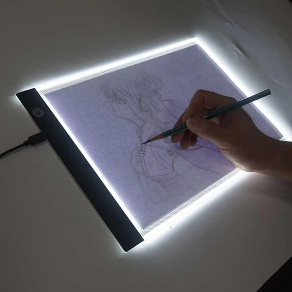 밝기조절가능한 A4 드로잉 LED 패드 카피보드 웹툰 조명 패널 라이트박스, 3개 47,450원