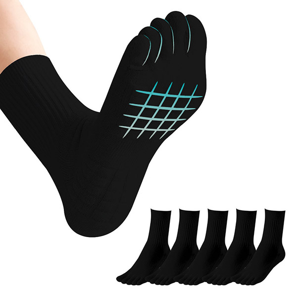 리츠제이 스포츠 남성 발가락 쿠션 중목 양말 5개 세트 18,900원