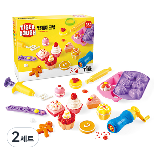 마이리틀타이거 타이거 도우 컵케이크샵 고무찰흙세트 33,800원