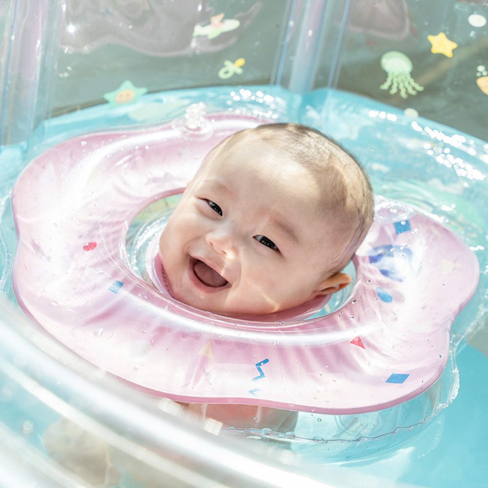 일루와 아기 수영장 신생아 튜브 어린이 베란다 유아 풀장, 1개 13,000원