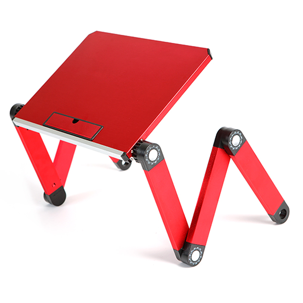 ZIO-BIZ  노트북거치대 Small 레드 / 휴대용 접이식 노트북거치대 노트북받침대 노트북스탠드 태블릿 아이패드 거치대 받침대 스탠드 침대노트북거치대 베드테이블 18,820원