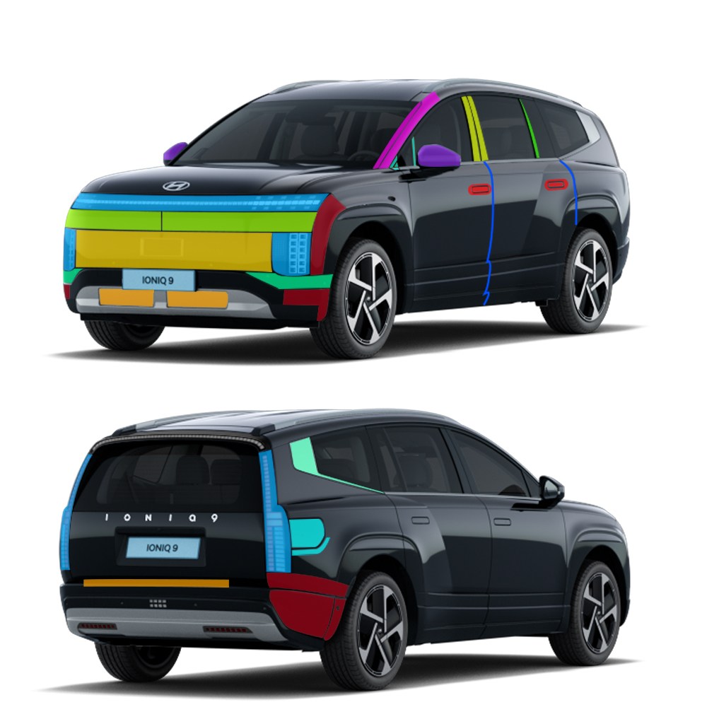 스킨엑스 아이오닉9 ME1 PPF 차량보호필름 외장필수패키지C, 1개, 프레스티지 348,000원