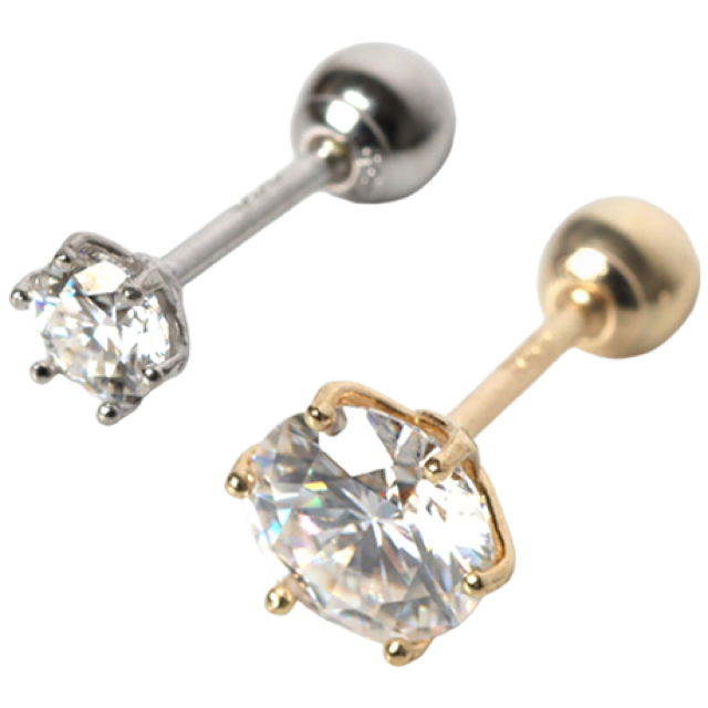 전체 14K 모이사나이트 다이아 피어싱 / GRA인증서 71,930원