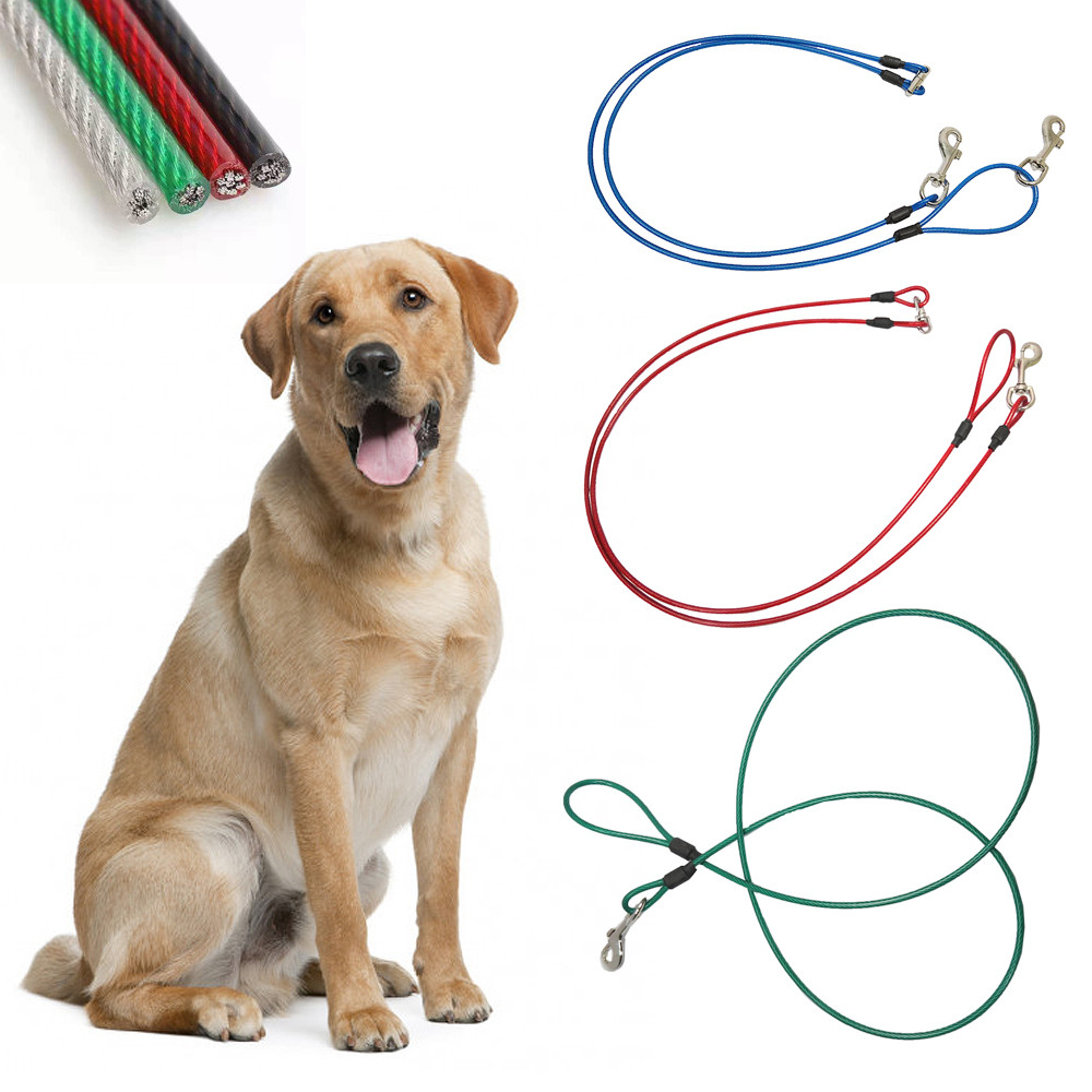 국산 대형견용 튼튼한 롱 와이어줄 (3m 4종택일) 15kg이상 리드줄 개줄 15,600원