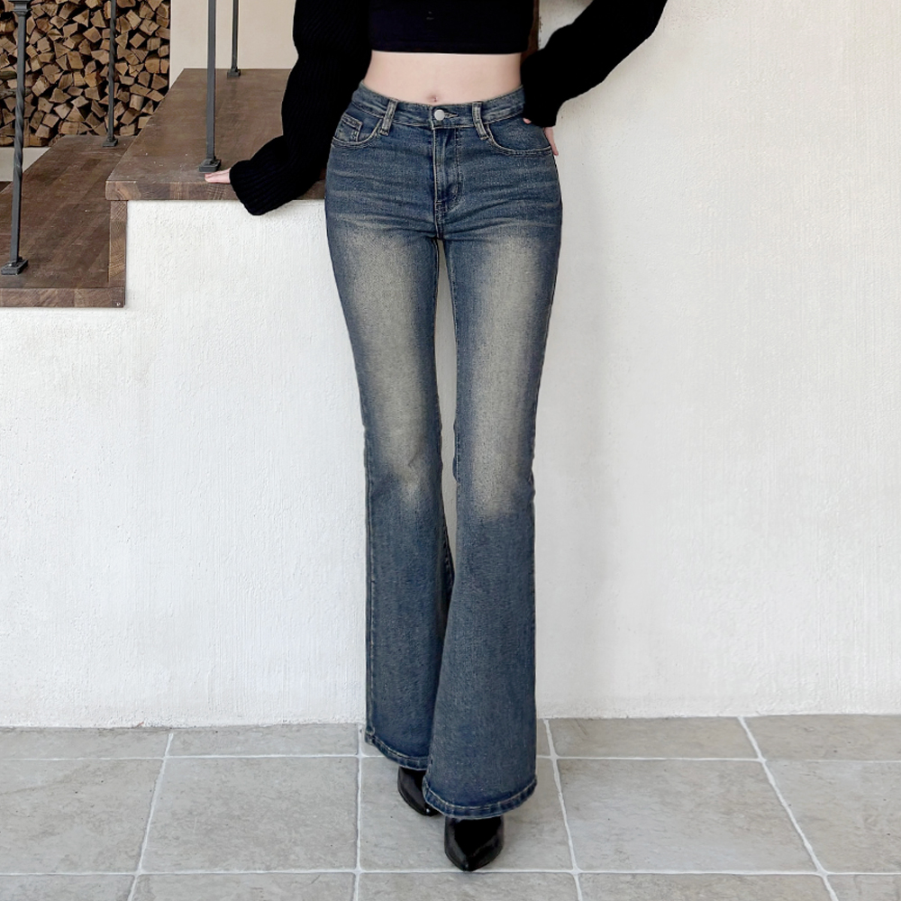 인비비드 여성용 숏/기본/롱 기장 볼륨핏 로우웨스트 부츠컷 청바지 H02K6_ij5604 31,800원