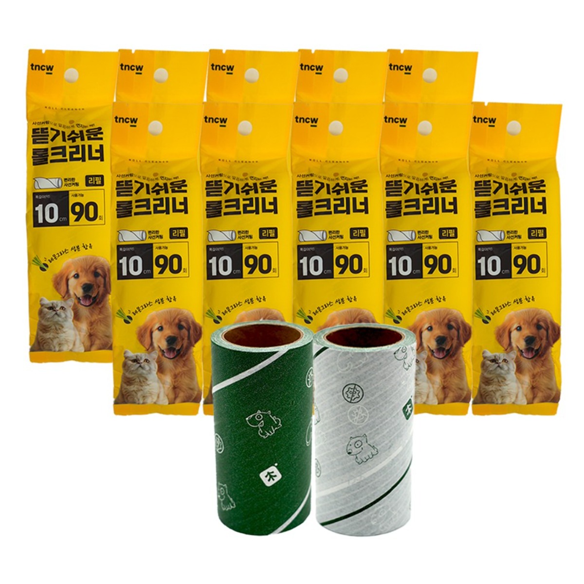 살림마루 롤크리너 리필 레몬그라스향 10 cm, 10개 13,900원