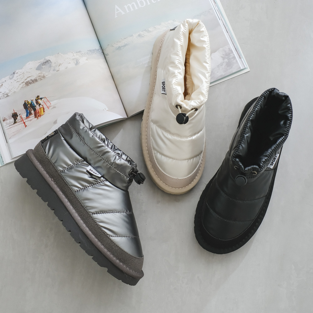 ANK 3361 로데님 스토퍼 방한화 패딩부츠 앵클부츠 여성패션부츠 39,800원