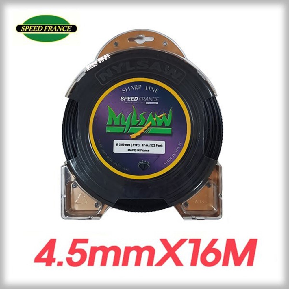 스피드 프랑스 예초기끈 (톱날형) 나일론줄 닐쏘 예초 벌초용품 풀베기 30,000원