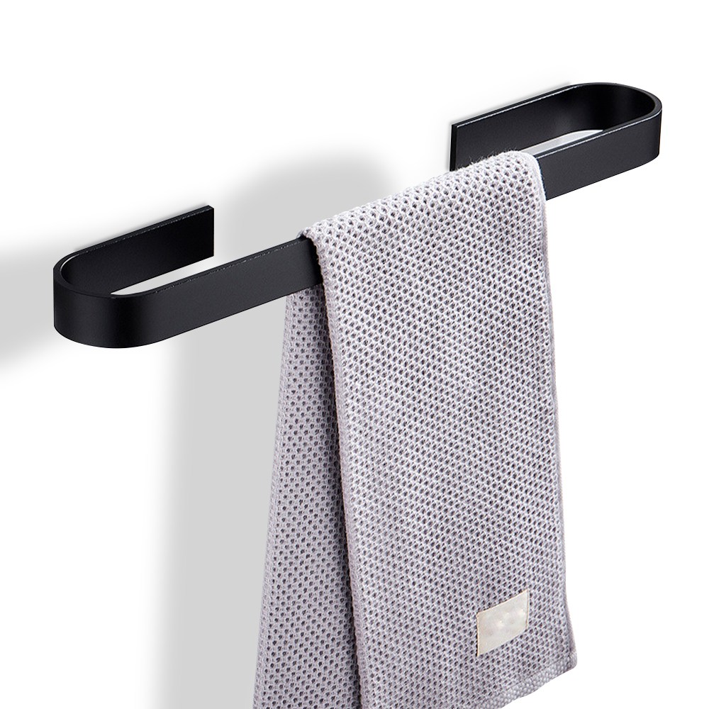 무타공 욕실 수건걸이 실내화 걸이, 블랙, 1개 11,560원