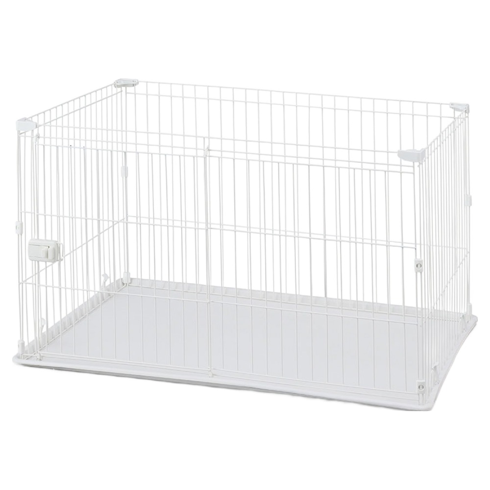 아이리스 반려동물 트레이 포함 시스템 울타리 STS‑1200T, 화이트, 1개 89,900원