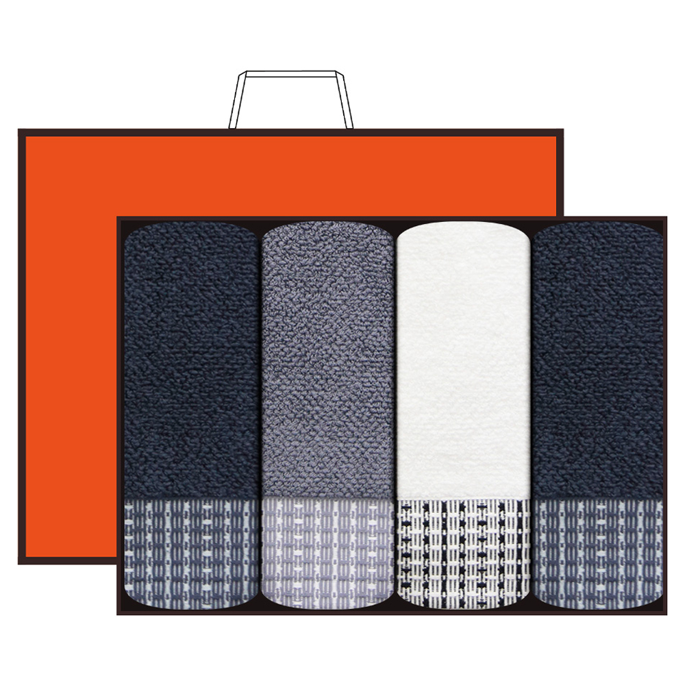 송월타월 호텔컬렉션 톤40 170g 30수 면사 4종 세트 + 쇼핑백 23,800원