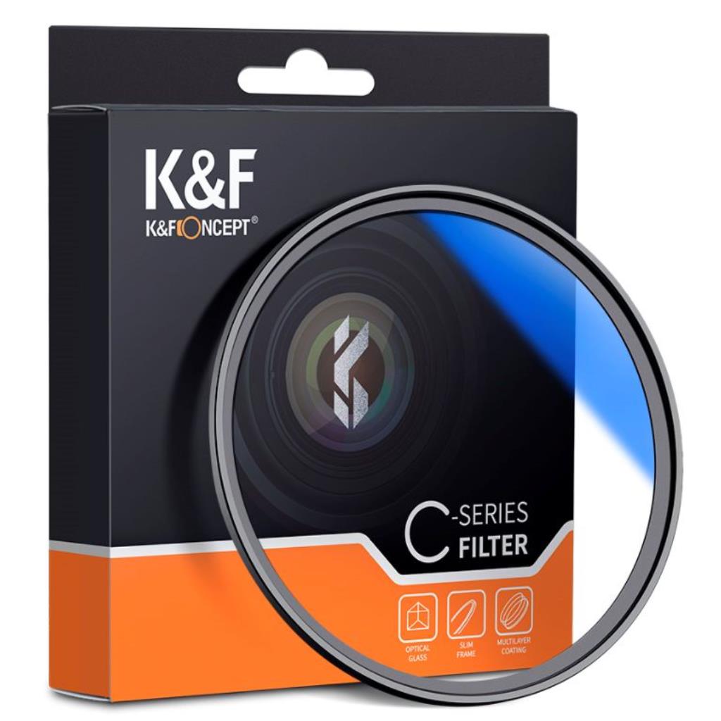 K&F Concept 77mm NANO-C HMC CPL 필터 - 블루 코팅 AGC Japan Glass Blue Multi-Coated CPL Filter 23,900원