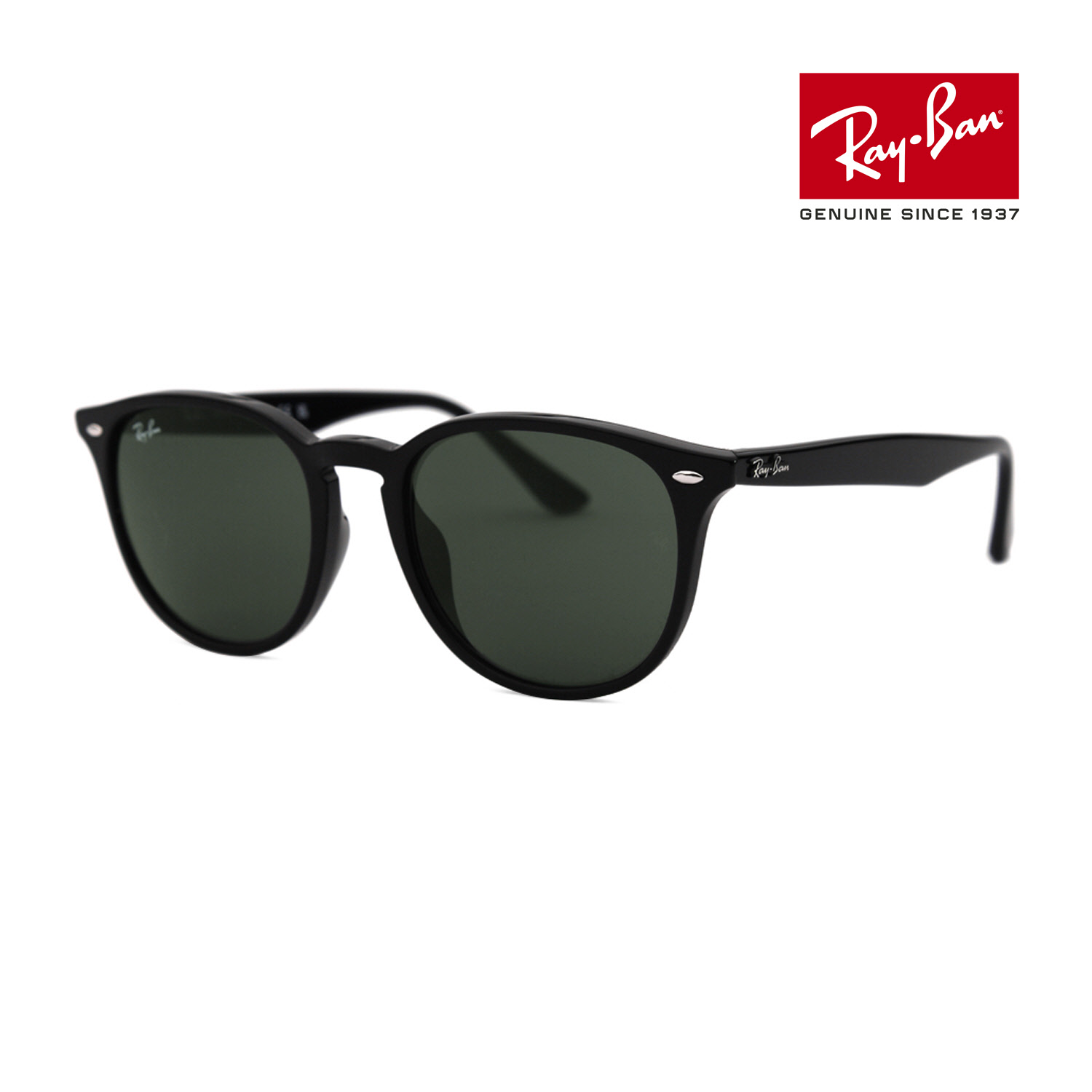 레이밴 RB4259F 601 71 53 공식수입 라운드 뿔테 아시안핏 레이벤 선글라스 182,640원