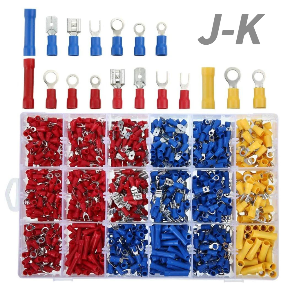(제이케이) PG압착단자1200pcs세트 커넥터 터미널 자동차 전기배선 전선연결 PG슬리브 총알 신주 25,800원