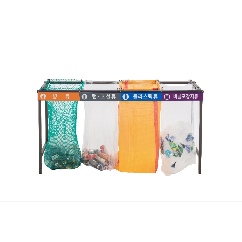 크린원 분리수거대 분리수거함 철재 대형 대용량 실외 야외 100리터 3구 4구형 110,000원