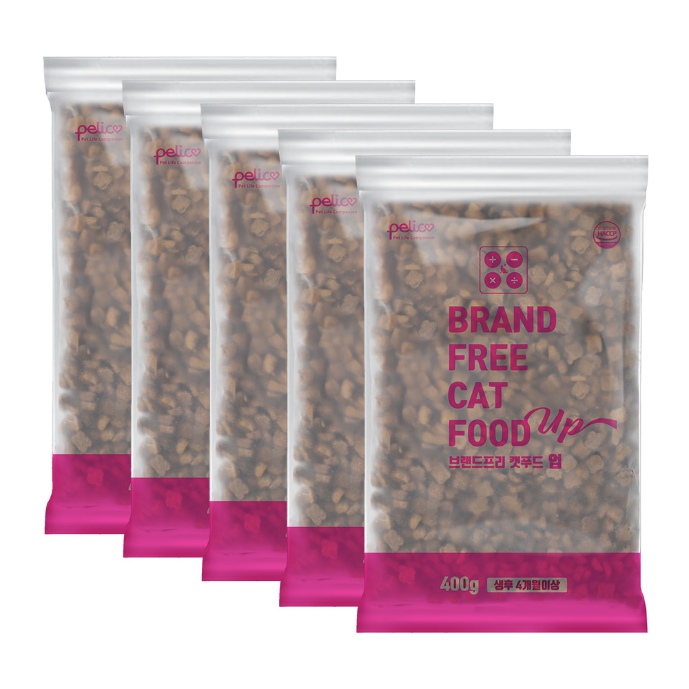 펠리코 고양이 샘플 사료 브프캣업 400g X 5개, 5개, 400g, 닭 7,500원