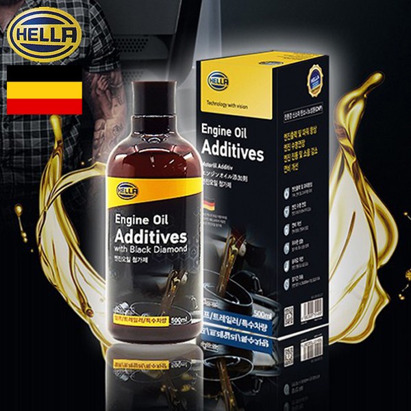독일 HELLA 헬라 블랙다이아몬드 그래핀 엔진오일 첨가제 500ml 덤프트럭 트레일러 그래핀코팅제 99,000원
