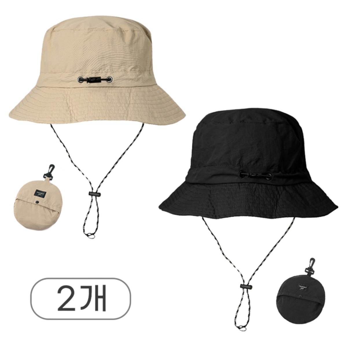 베라모다 휴대용 접이식 방수 버킷햇 등산모자 1+1 13,900원