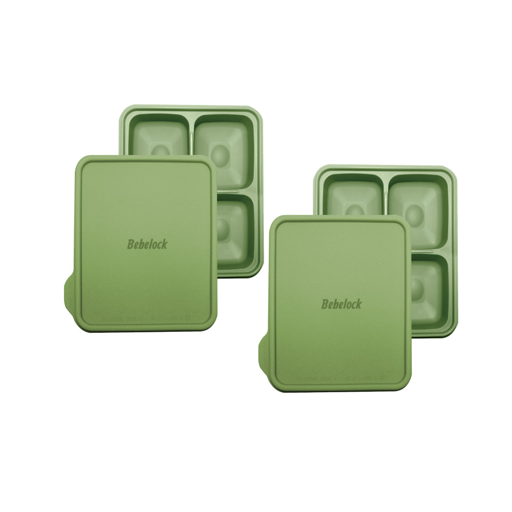 베베락 포네르 플래티넘 실리콘 이유식 큐브, 올리브, 2개 18,050원