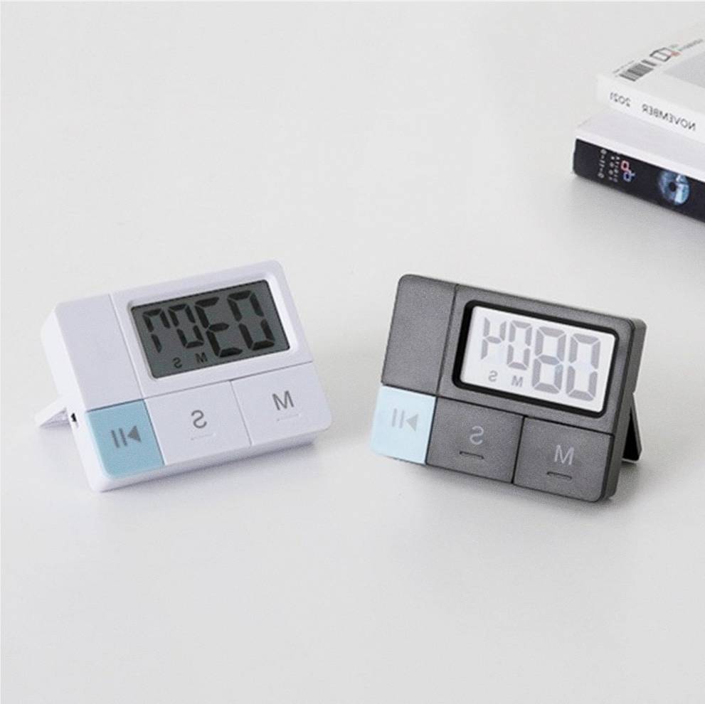 디지털 뽀모도로 타이머 100분 공부 주방 자석 스톱워치 무소음 학습용 시계 7,700원