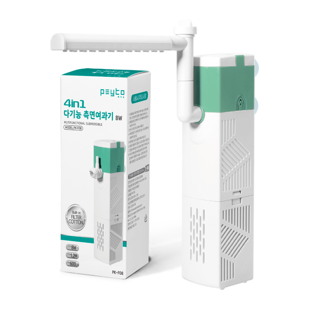 페이토 스마트 4 IN 1 다기능 측면여과기 PK-F08, 8W, 1개 16,790원