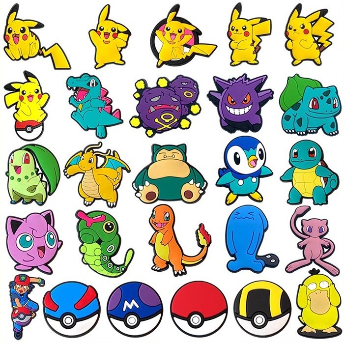 대용량 몬스터 캐릭터 파츠 슬리퍼 실내화 신발 악세사리 세트 13,400원