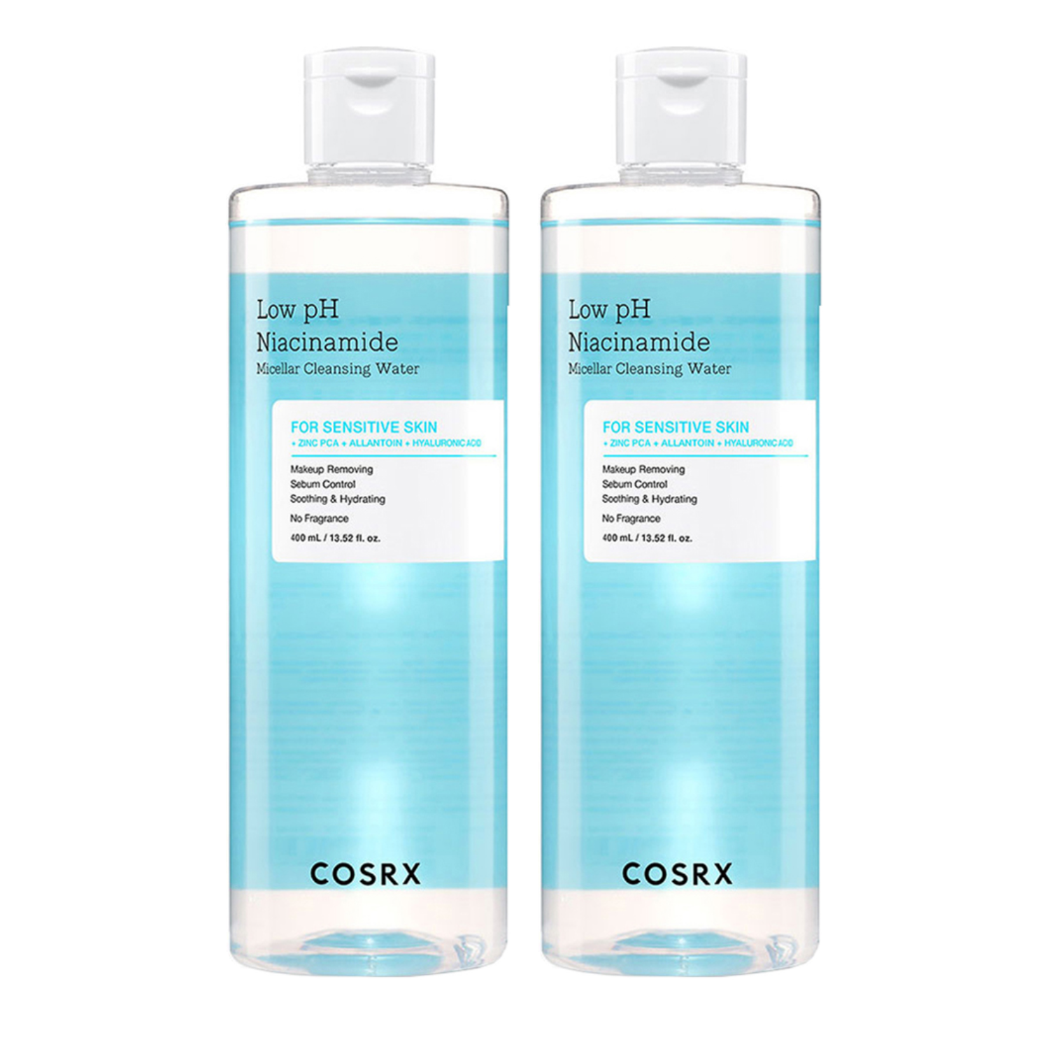 코스알엑스 약산성 나이아신아마이드 미셀라 클렌징 워터, 400ml, 2개 20,500원