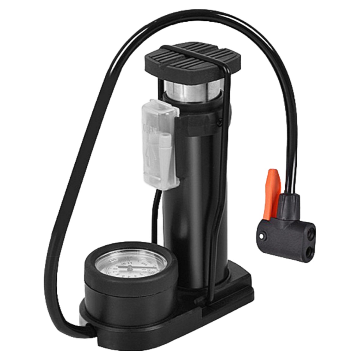 리빙솔루션 다용도 휴대용 에어펌프 자전거 공 튜브 자동차 오토바이 공기주입기, 2개, 블랙 32,900원