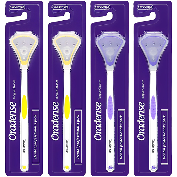 오라덴스 혀클리너 옐로우 + 퍼플 + 개별 보호캡 세트 16,900원