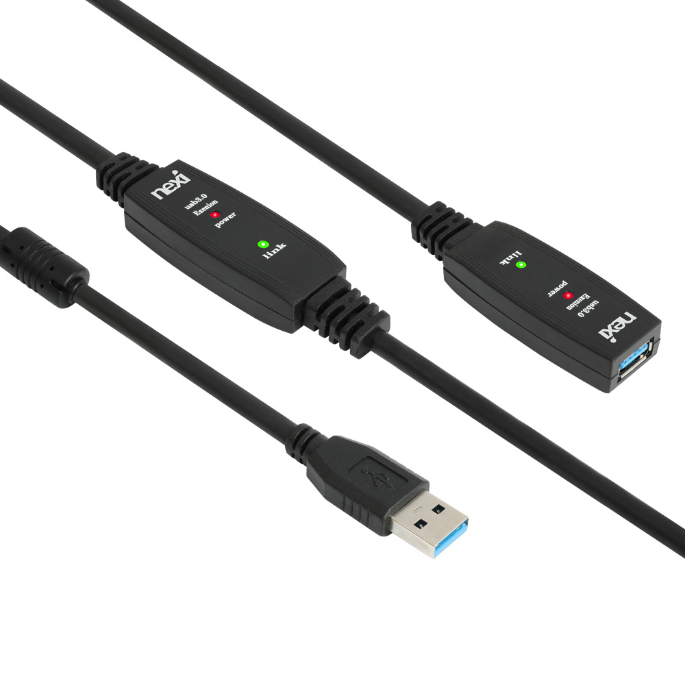 넥시 USB3.0 AM-AF 리피터 케이블, 10m, 1개 31,080원