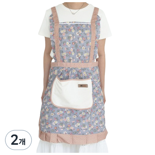 씨오브비 가정용 플라워 레이스 앞치마 6,160원