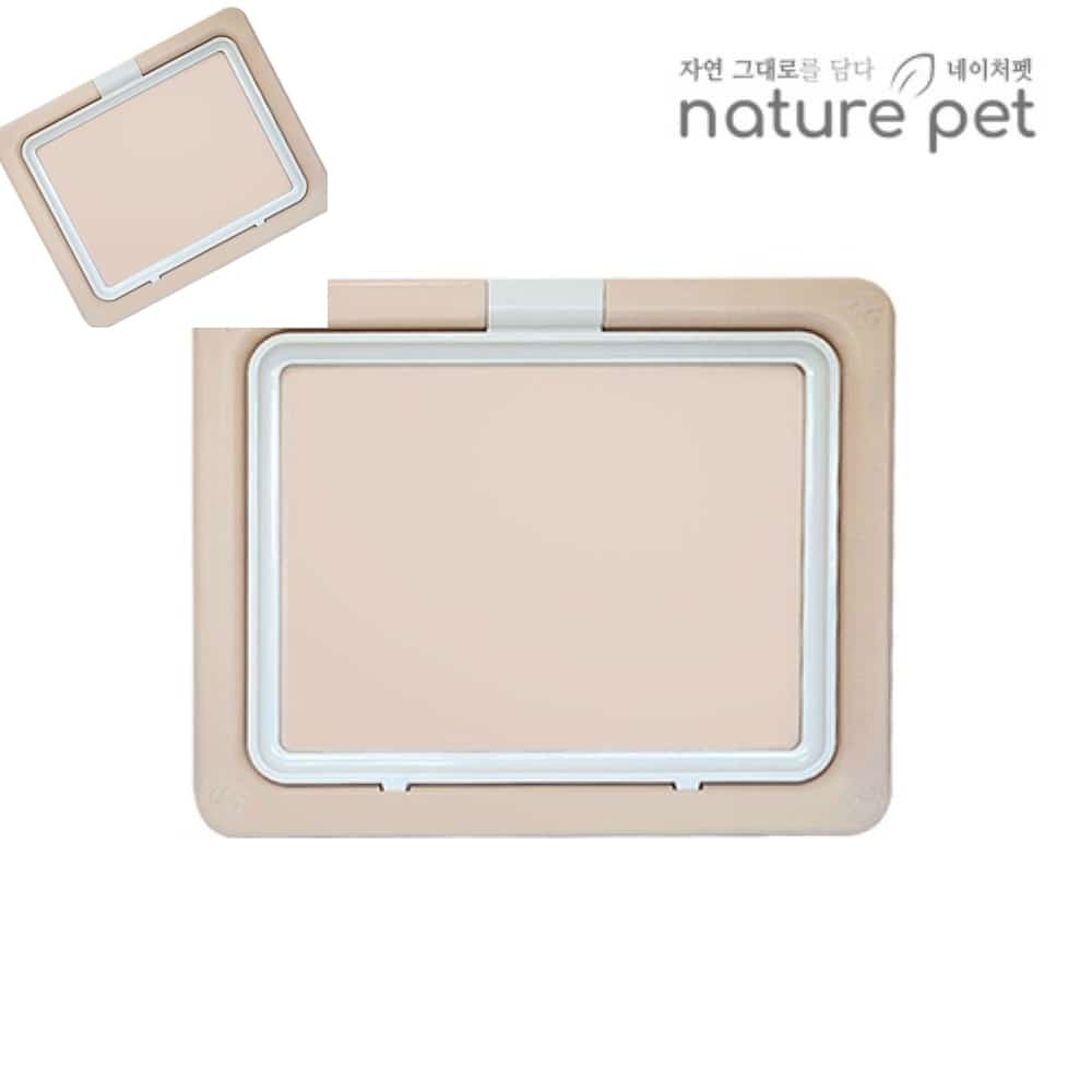 삼땨 배변판 기본형 베이지 애견배변훈련 대형배변판 애견배변패드 26,000원