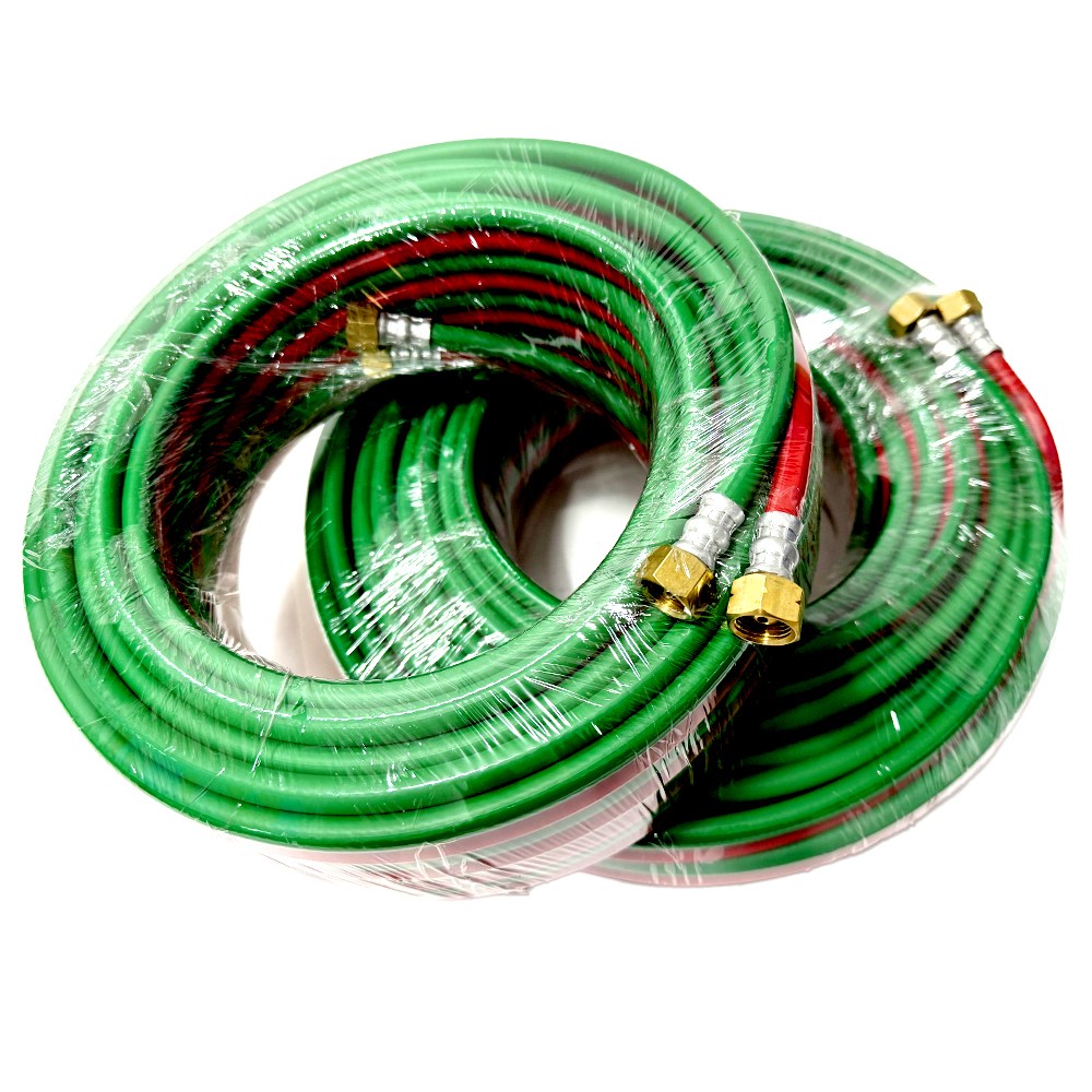 국산 산소호스 5mm X 15M 쌍줄호스 휴대용 가스 용접호스 23,900원