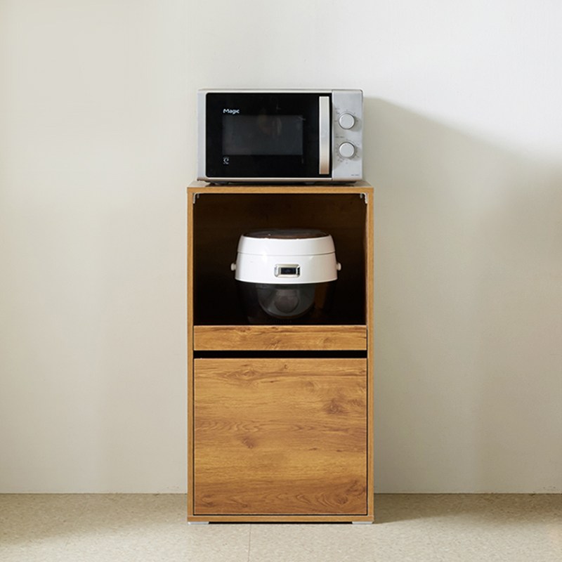 에어프라이어 밥솥 선반 밥통 주방 수납장 뉴모닝 발리오크 렌지대, 2단, 발리오크 79,900원