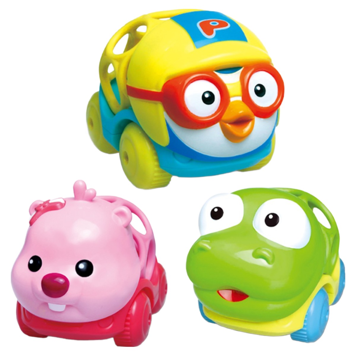 뽀로로 아기딸랑이 미니카 세트 아기장난감, 1개 14,800원