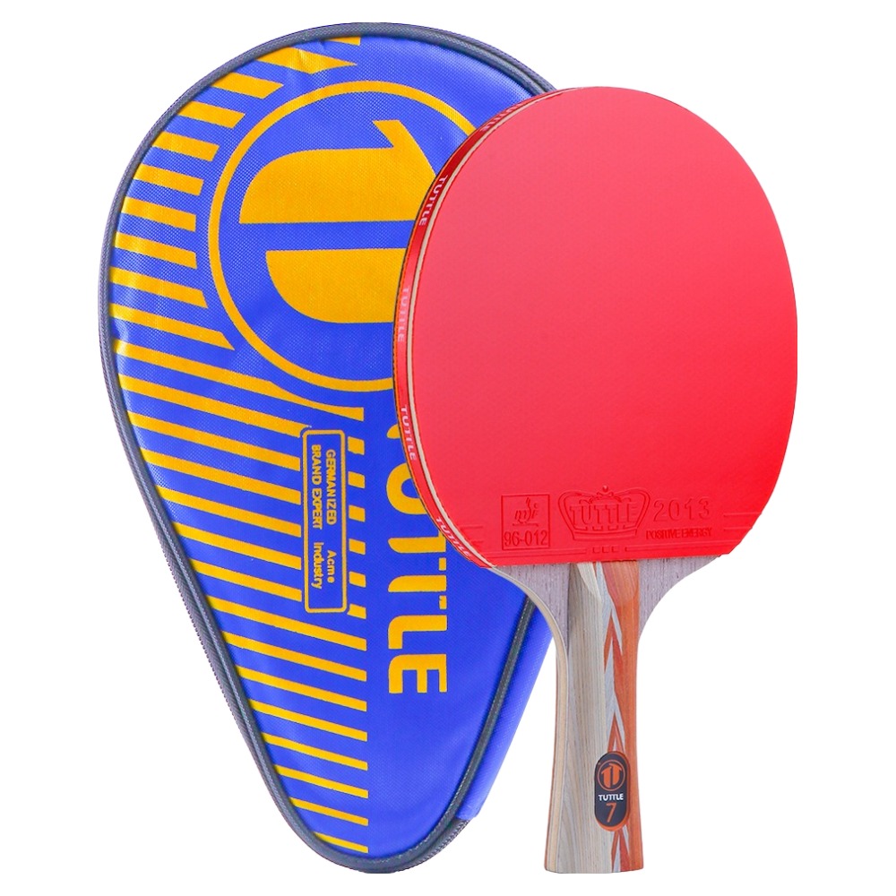 TUTTLE 탁구라켓 쉐이크핸드 + 케이스, 1개, 7성 34,240원