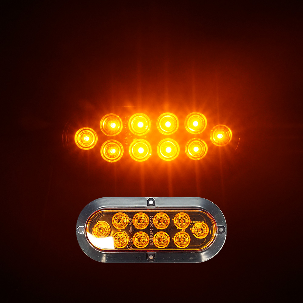 삼항LED 12V용 2WAY 타원형 LED테일라이트 2개 1세트 32,400원