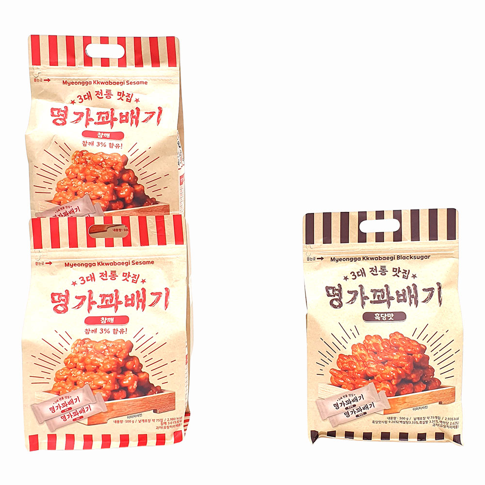 새마원 미니 명가 꽈배기 (참깨500g-2+흑당500g-1) 낱개 개별 포장 과자 18,580원