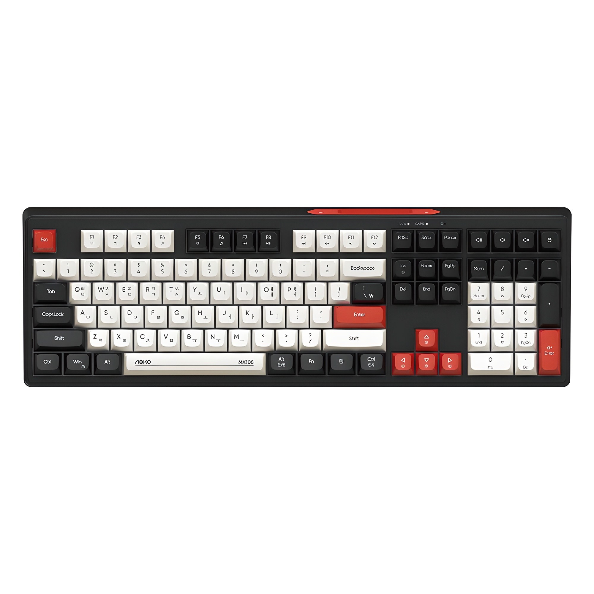 앱코 무선 저소음 블루투스 멤브레인 키보드 29,000원