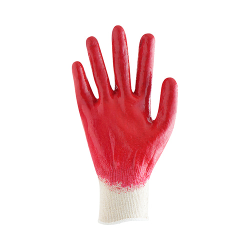 완전코팅장갑 목장갑 면장갑 작업용 다용도, 100개, 레드 65,000원