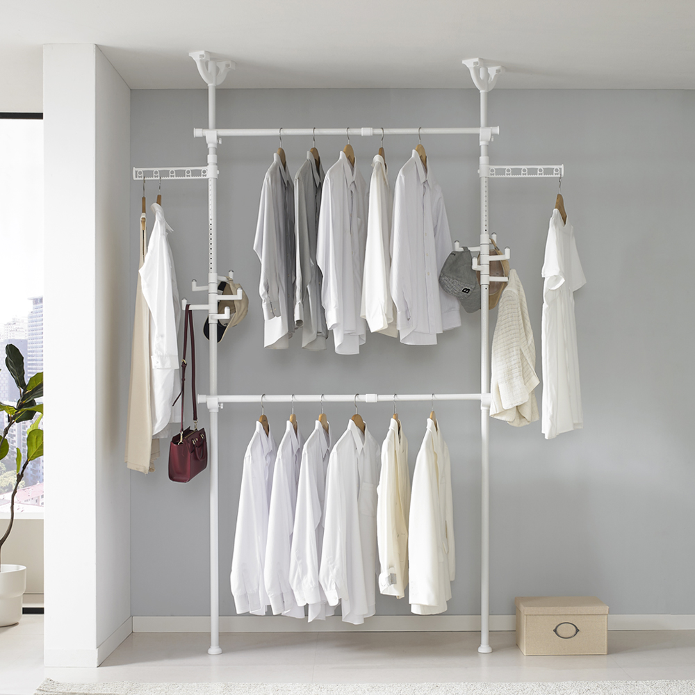 이지온 캑터스 2단 행거 EOC32-202, 화이트 112,200원