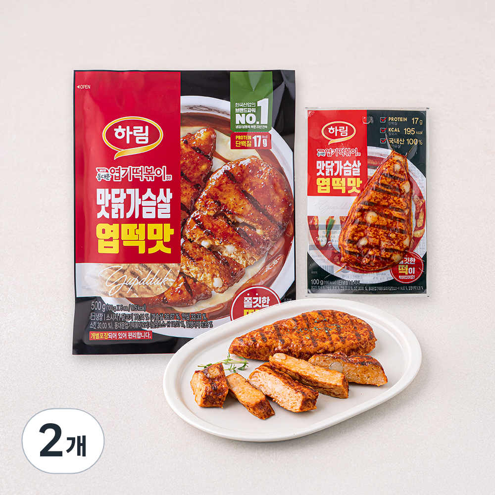 [로켓프레시] 하림 맛닭가슴살 엽기떡볶이맛 20,200원