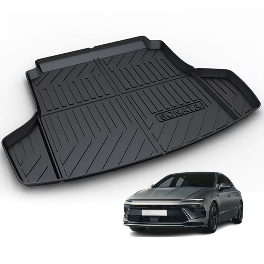 쏘나타 디엣지 트렁크매트 논슬립 (23년 6월~) 현피싱&현카(호환), 소나타DN8(디엣지) 트렁크 매트, 블랙 48,000원