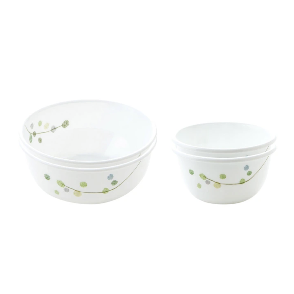 코렐 그린딜라이트 공기대접 세트 4P 3중 압축 유리 밥그릇 국그릇 가정용 식기, 화이트, 4P, 1세트 49,980원