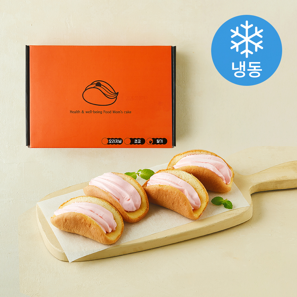 [로켓프레시] 맘스케이크 청주오믈렛 딸기 (냉동), 18g, 1개, 12개입 19,900원