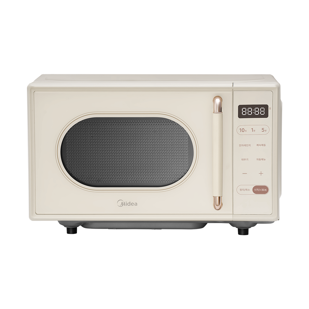 신출시 마이디어 플랫 레트로 전자레인지 디지털식 20L, MMO20C2F2-AMPBWH 129,000원